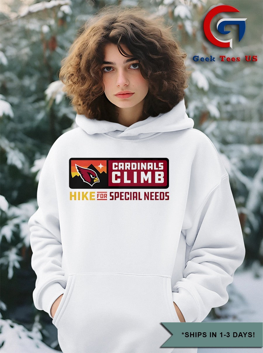 Cardinals Climb Hike For Special Needs shirt Unisex , , , Long Sleeve Tee