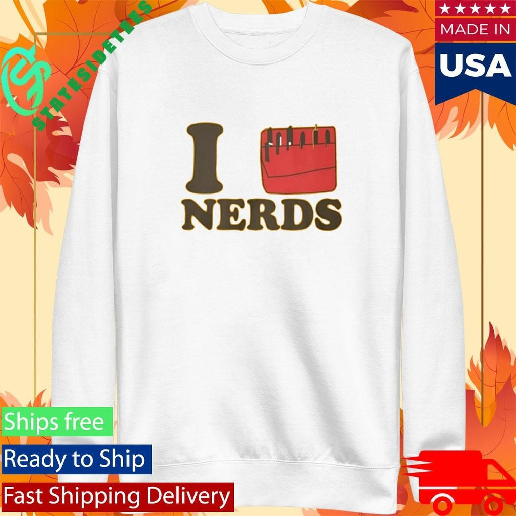 Cat Valentine I Heart Nerds Shirt Unisex , , , Long Sleeve Tee