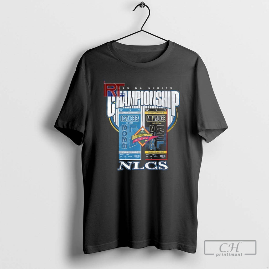 Classic 2025 Nlcs Matchup Los Angeles Dodgers Vs Milwaukee Brewers Shirt Sweater