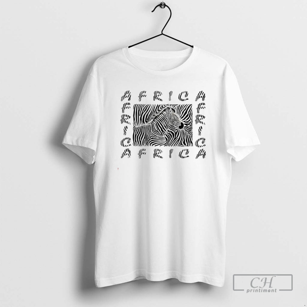 Classic Africa Zebra Motif Vintage Shirt Sweater