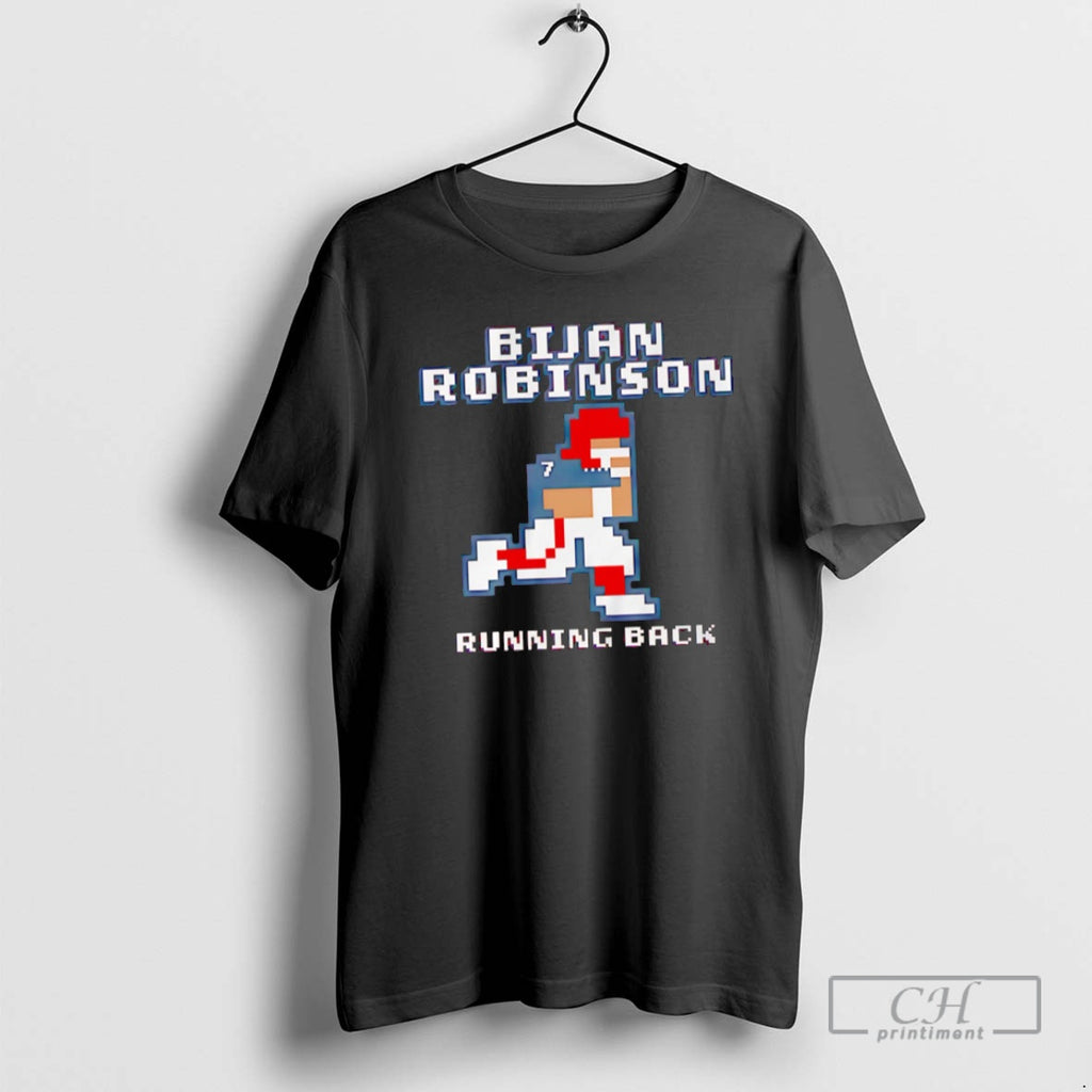 Classic Atlanta Falcons Bijan Robinson Retro Baller Video Games Shirt Sweater