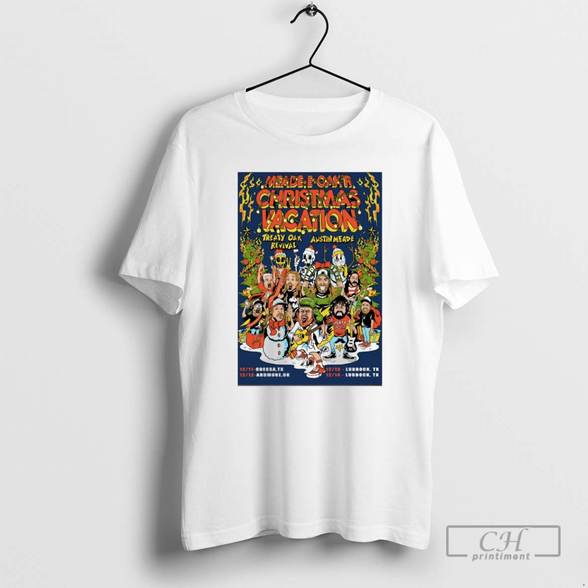 Classic Austin Meade And Treaty Oak Revival December 13 14 2025 Lubbock Tx Shirt Sweater