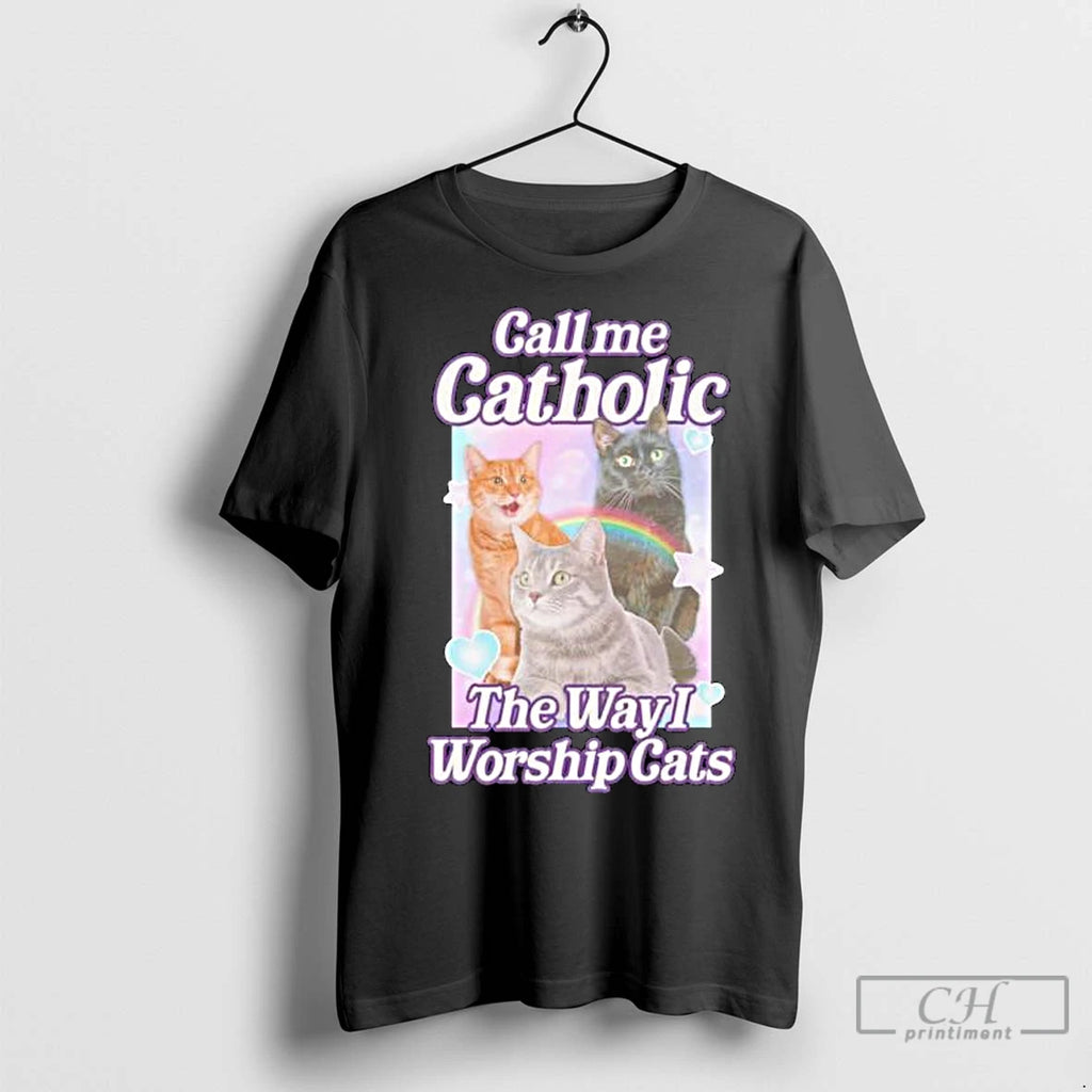 Classic Call Me Catholic The Way I Worship Cats Ornaments