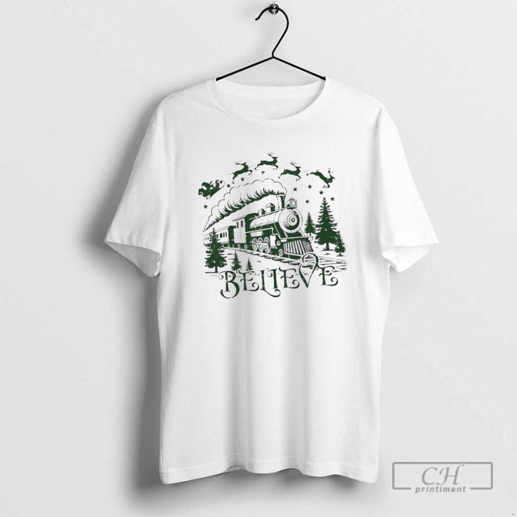 Classic Christmas Believe Merry Christmas Shirt Sweater