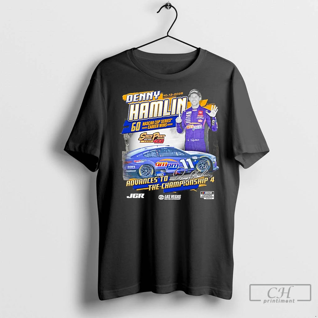 Classic Denny Hamlin 2025 South Point 400 Race Winner