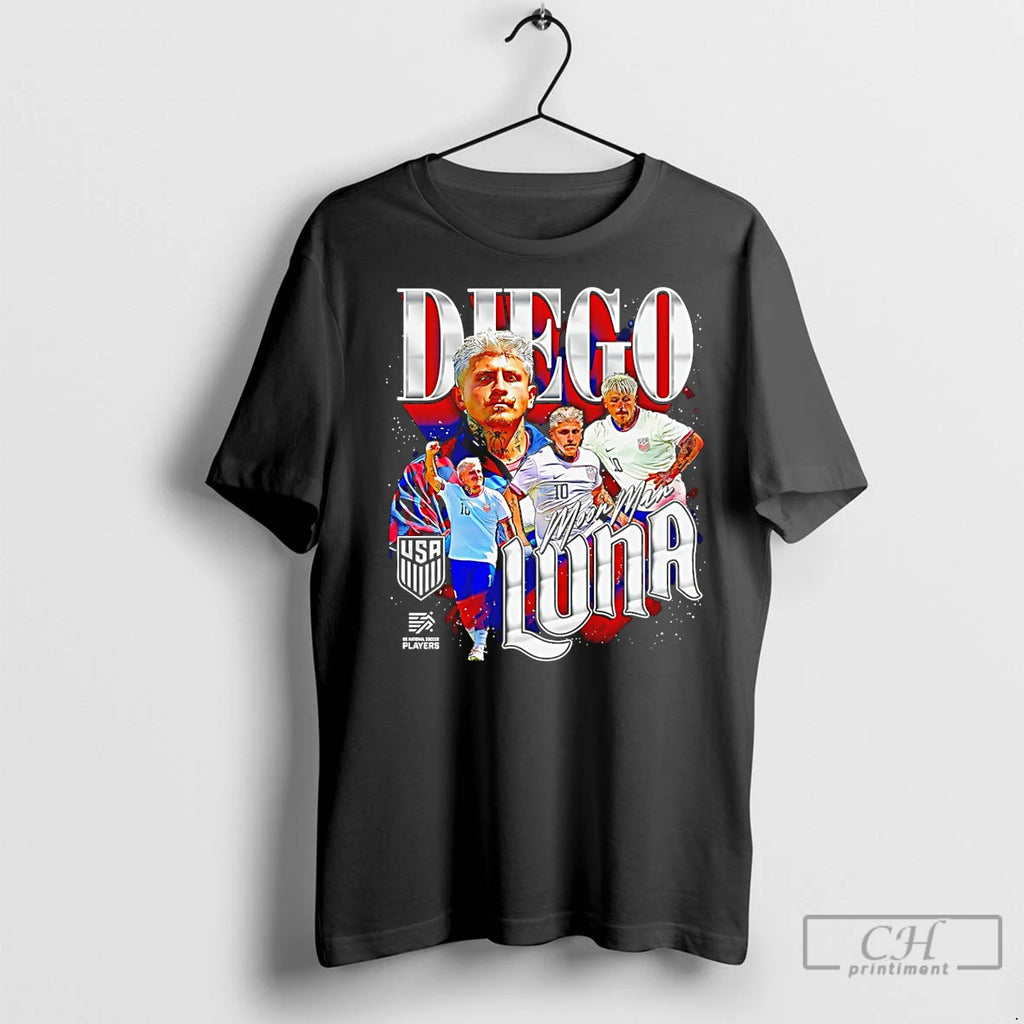 Classic Diego Luna Usmnt Moon Man Graphic