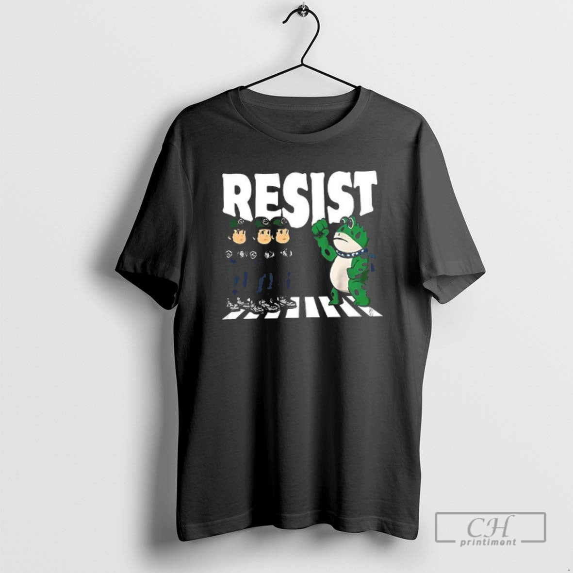 Classic Frog Resist Portland Frog Protest Activist Frog Liberal Resistance Shirt Sweater