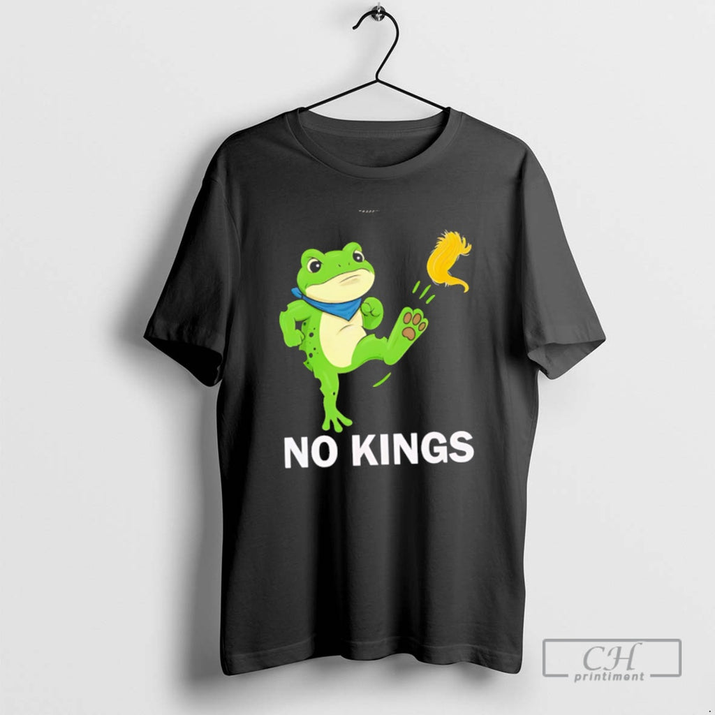 Classic Funny No Kings Portland Frog Protest Resist Shirt Sweater