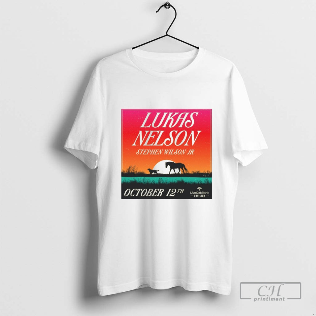 Classic Lukas Nelson Wilmington Nc October 12 2025 Tour Shirt Sweater