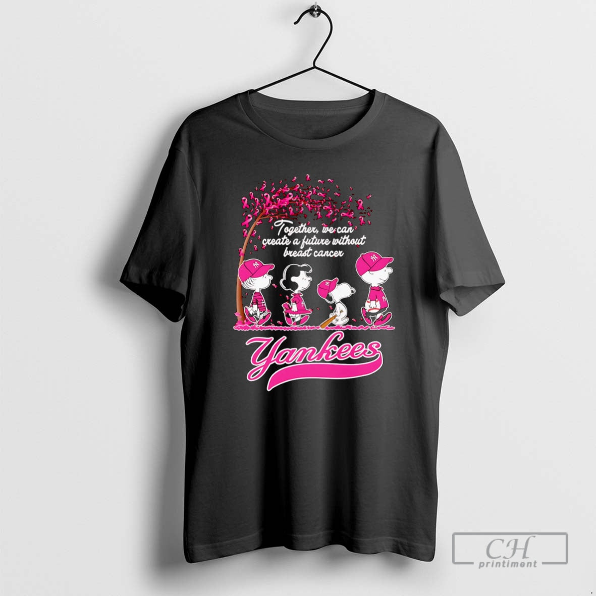 Classic Peanuts Together We Can Create A Future Without Breast Cancer New York Yankees