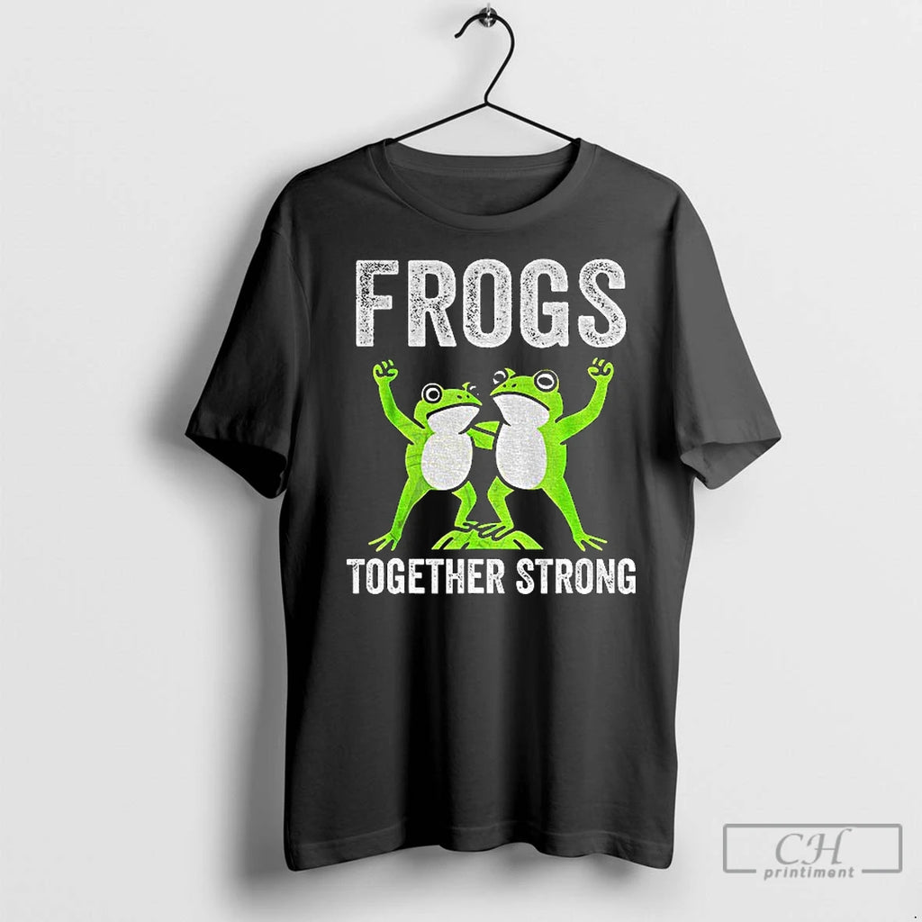 Classic Portland Frog Together Strong Freedom Frog Political
