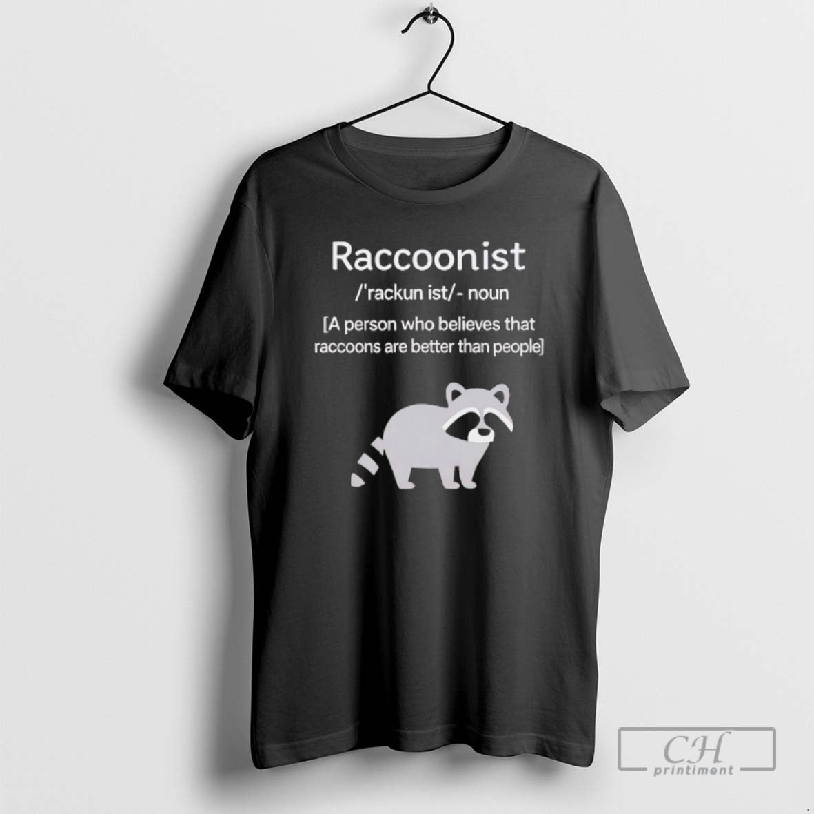 Classic Raccoonist Noun Meaning Definition Shirt Sweater
