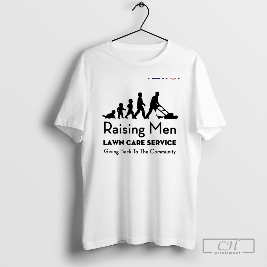 Classic Raising Men Lawn Care Service Giving Back To The Community Shirt Sweater