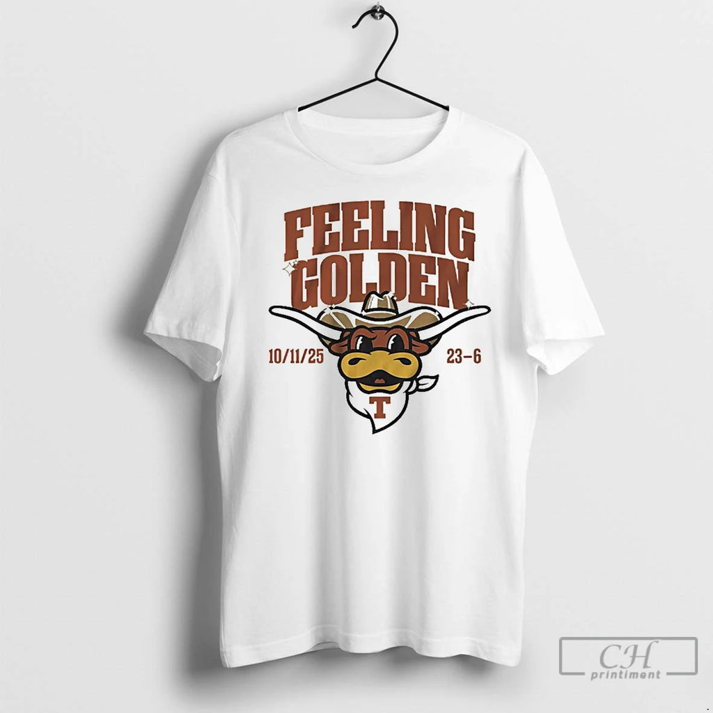 Classic Texas Longhorns Feeling Golden