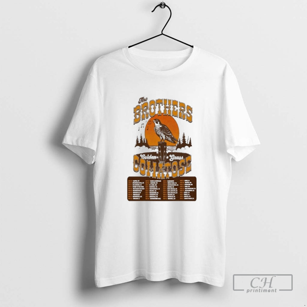 Classic The Brothers Comatose Golden Grass 2025 Tour Dates Shirt Sweater