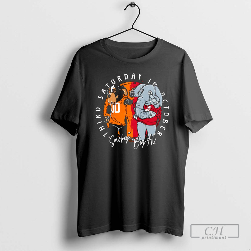 Classic Third Saturday In October Smokey And Big Al Mascot Shirt Sweater