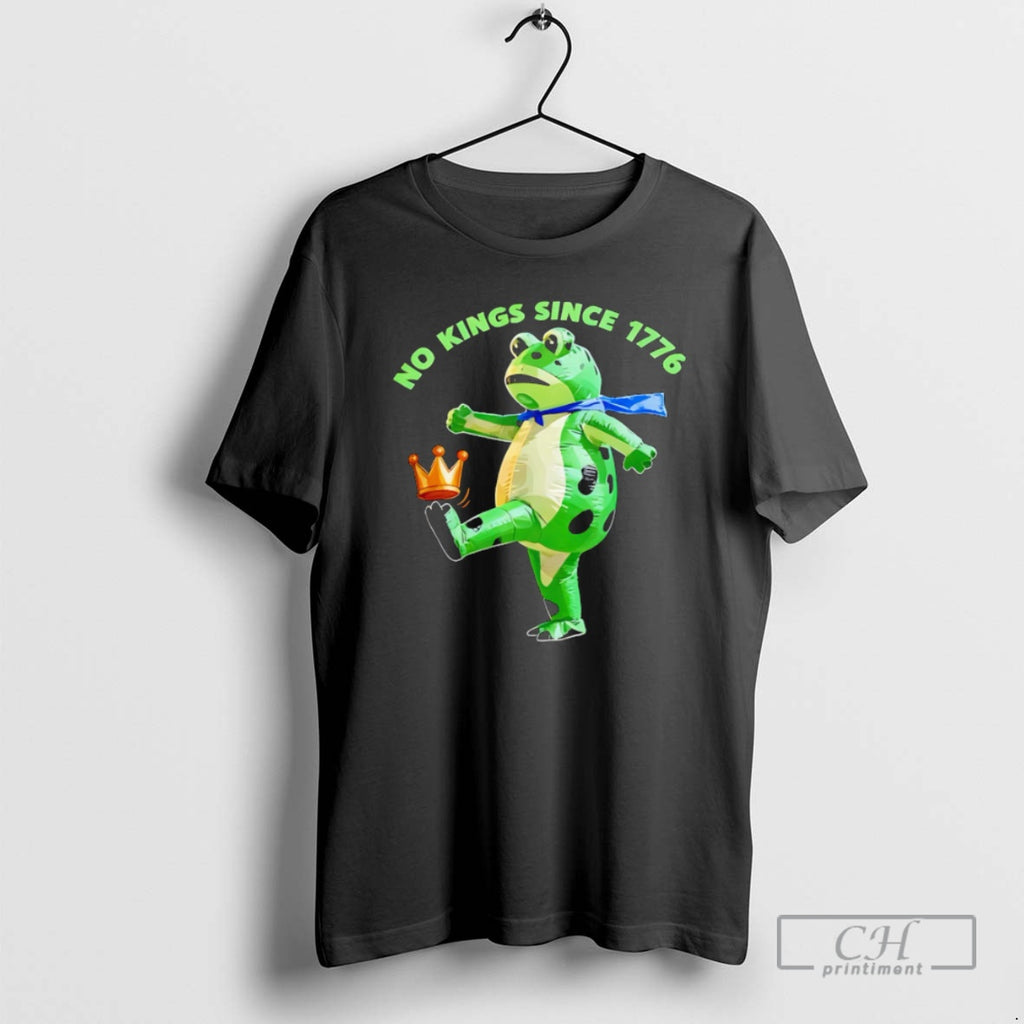 Classic Top No Kings Since 1776 Portland Frog Protest Resist Shirt Sweater