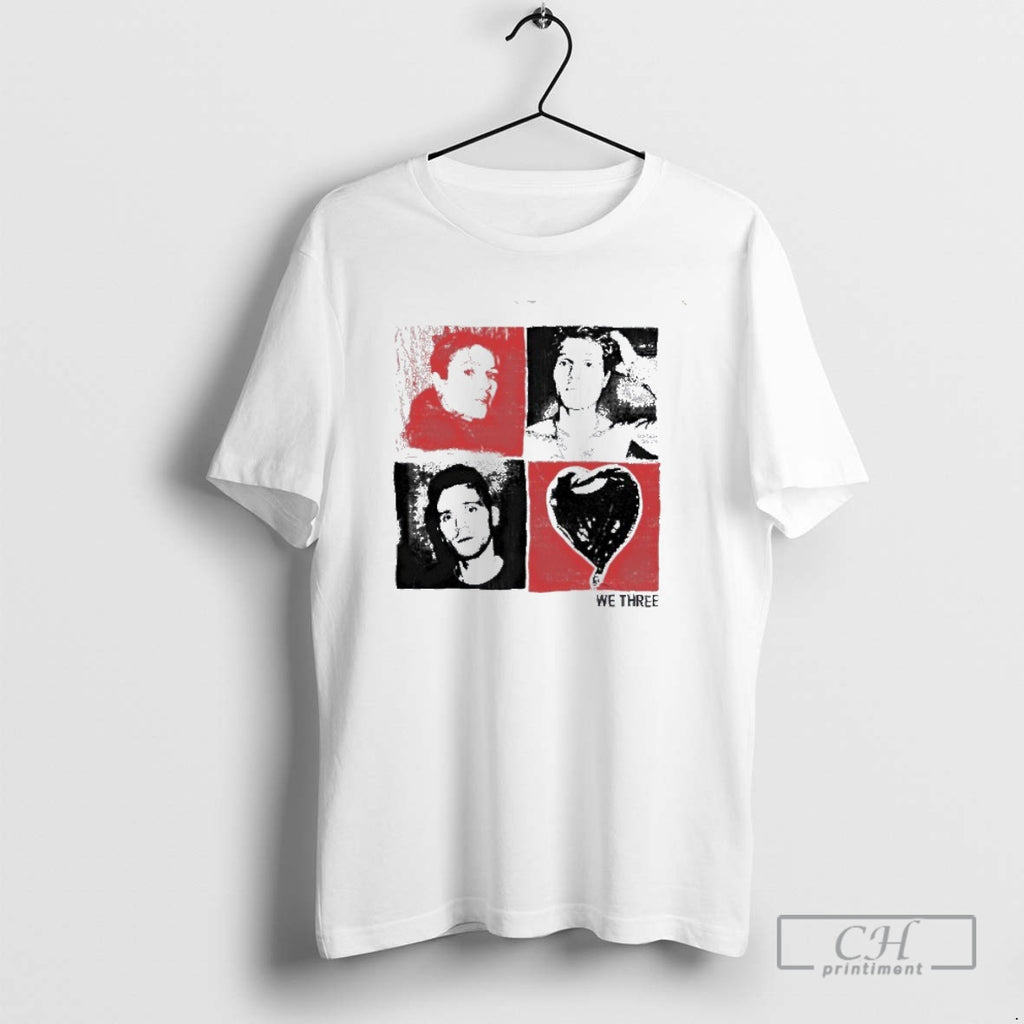 Classic We Three Photo Shirt Sweater