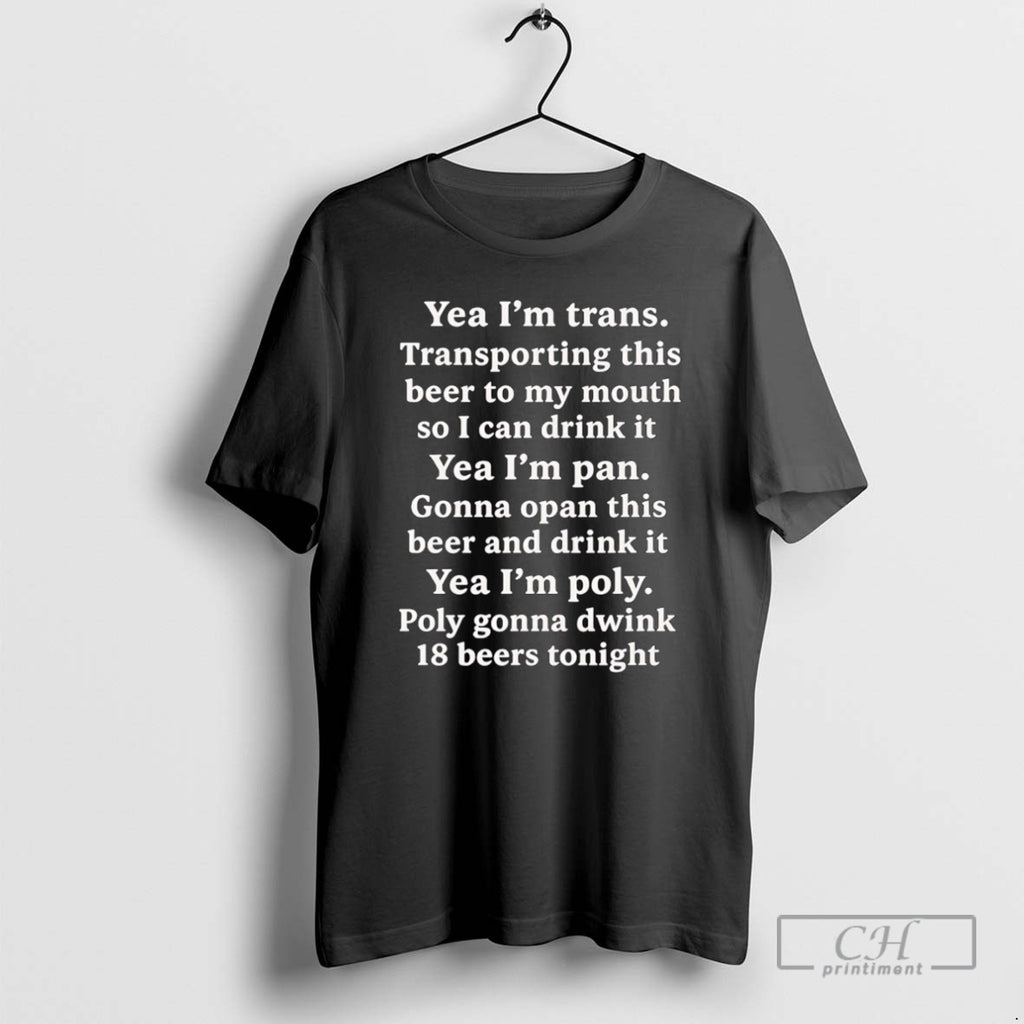 Classic Yeah Im Trans Shirt Sweater