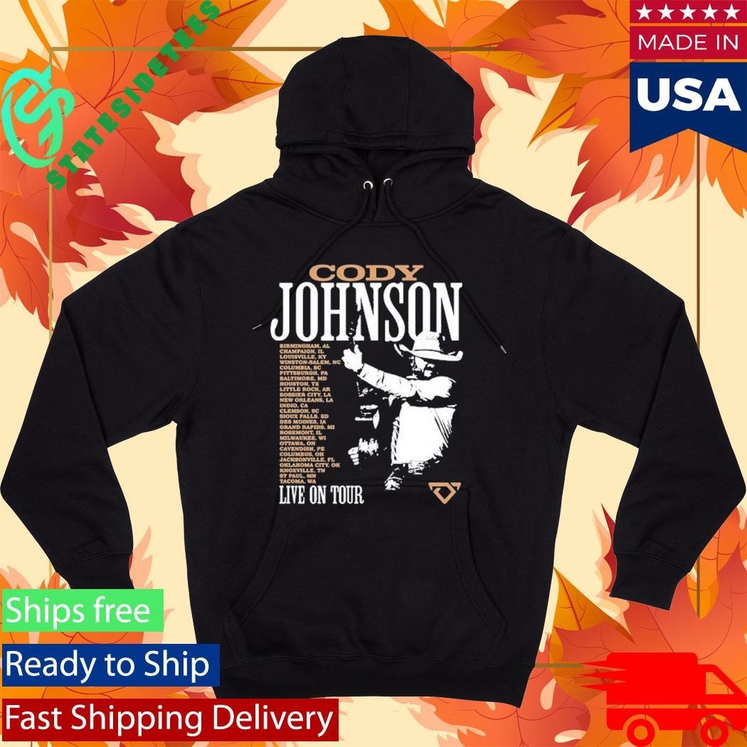 Cody Johnson 2026 Tour Photo Shirt Unisex , , , Long Sleeve Tee
