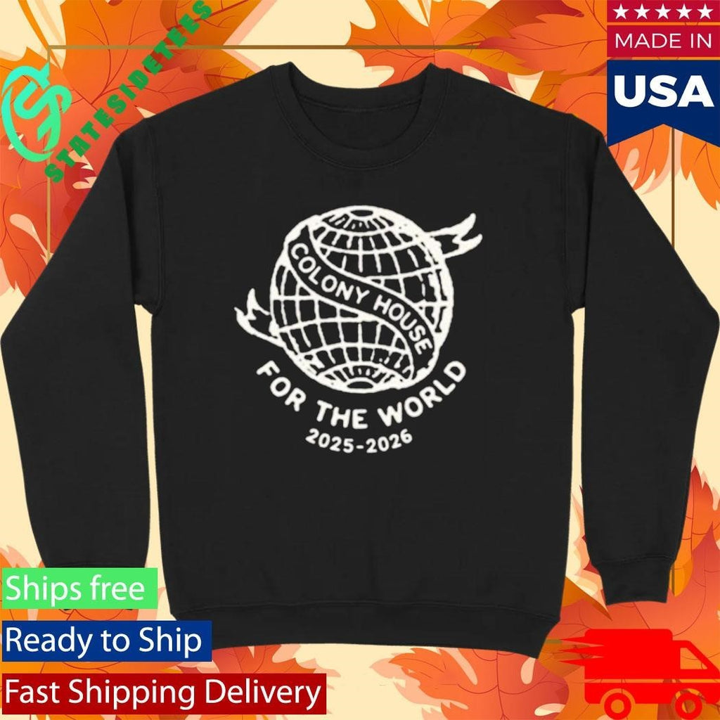 Colony House World Tour Shirt Unisex , , , Long Sleeve Tee