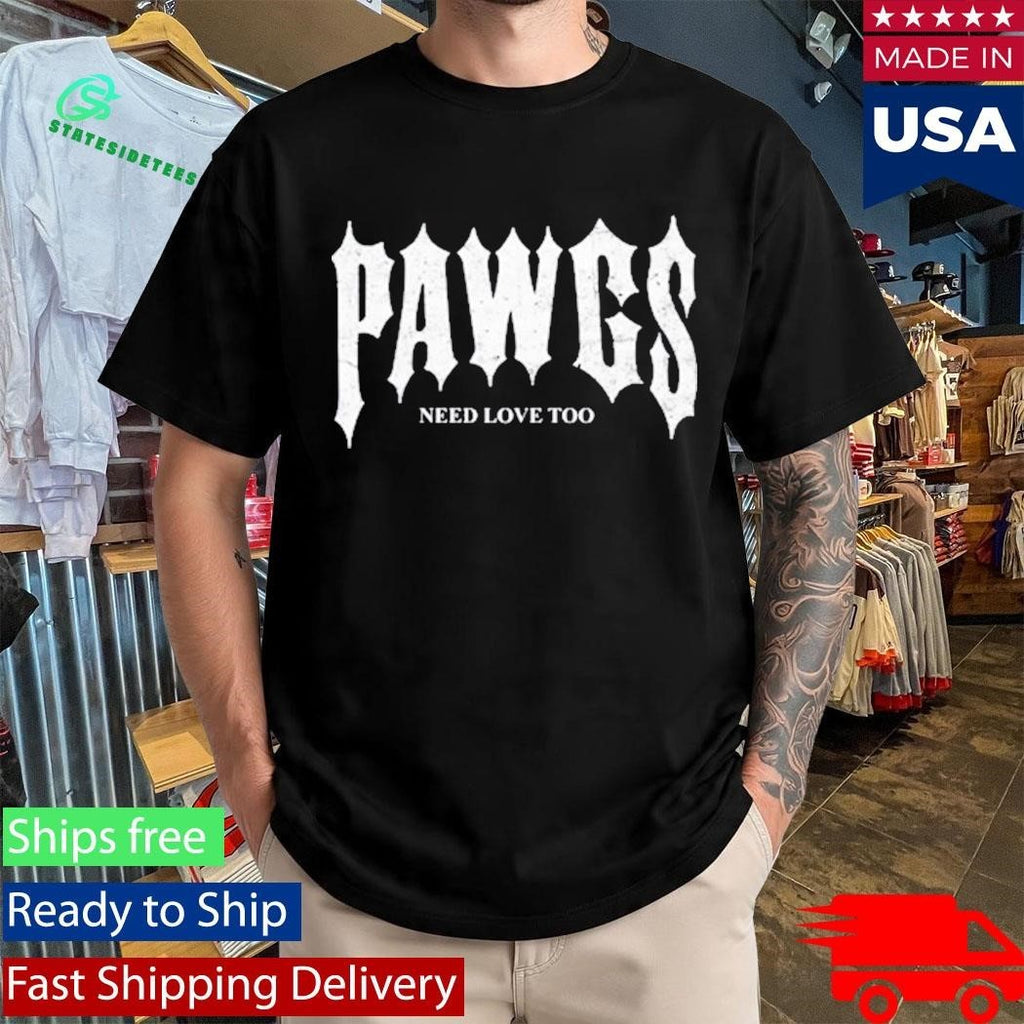 Damson Idris Pawgs Need Love Too Shirt Unisex , , , Long Sleeve Tee