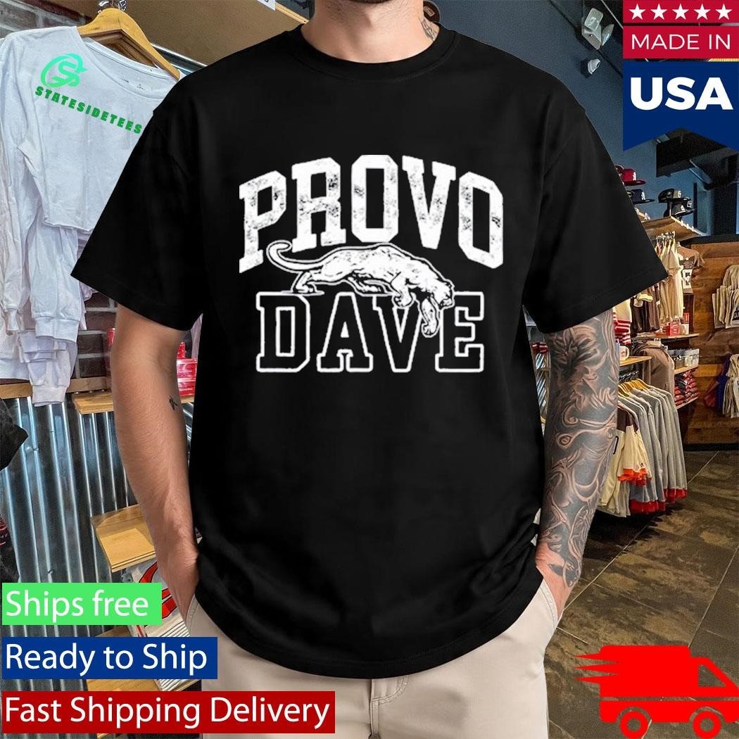 Dave Portnoy Wearing Provo Dave Shirt Unisex , , , Long Sleeve Tee