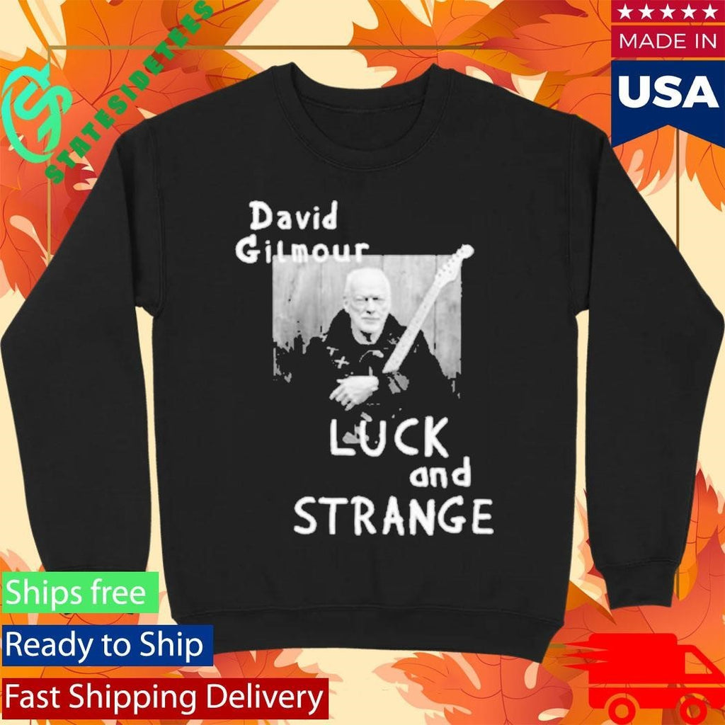 David Gilmour Luck And Strange Tour Portrait Shirt Unisex , , , Long Sleeve Tee