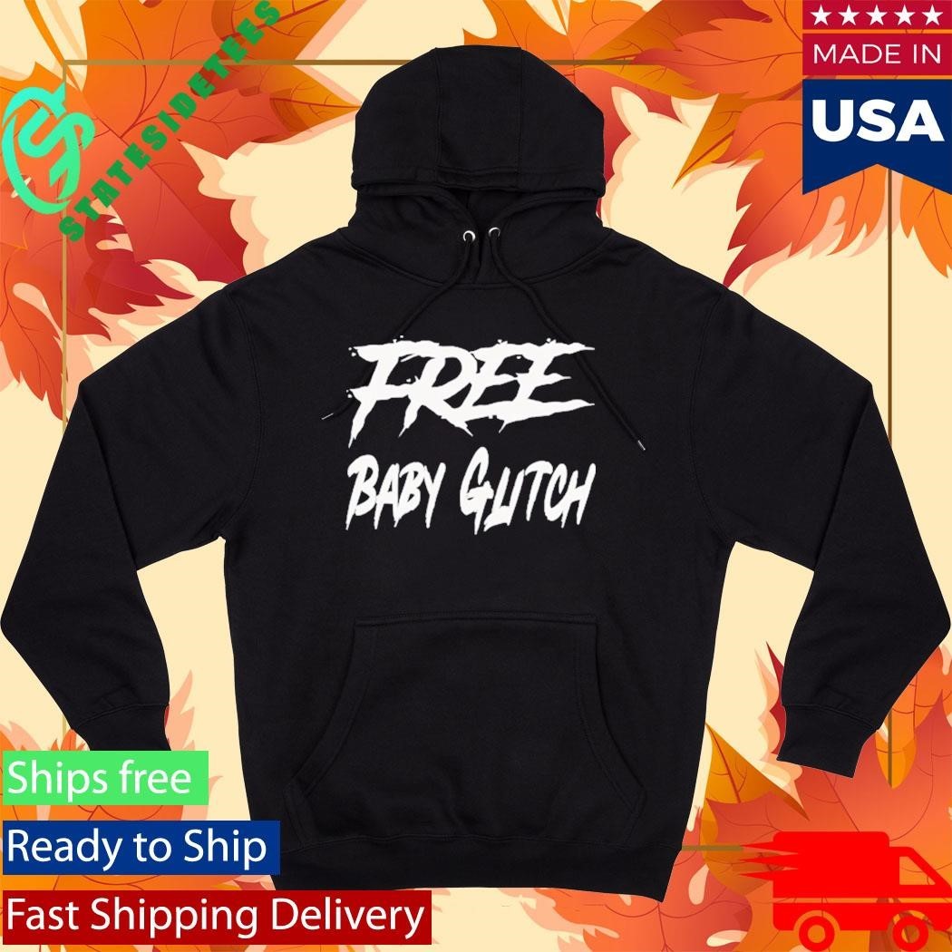 Dezz Reggie Free Baby Glitch Shirt Unisex , , , Long Sleeve Tee