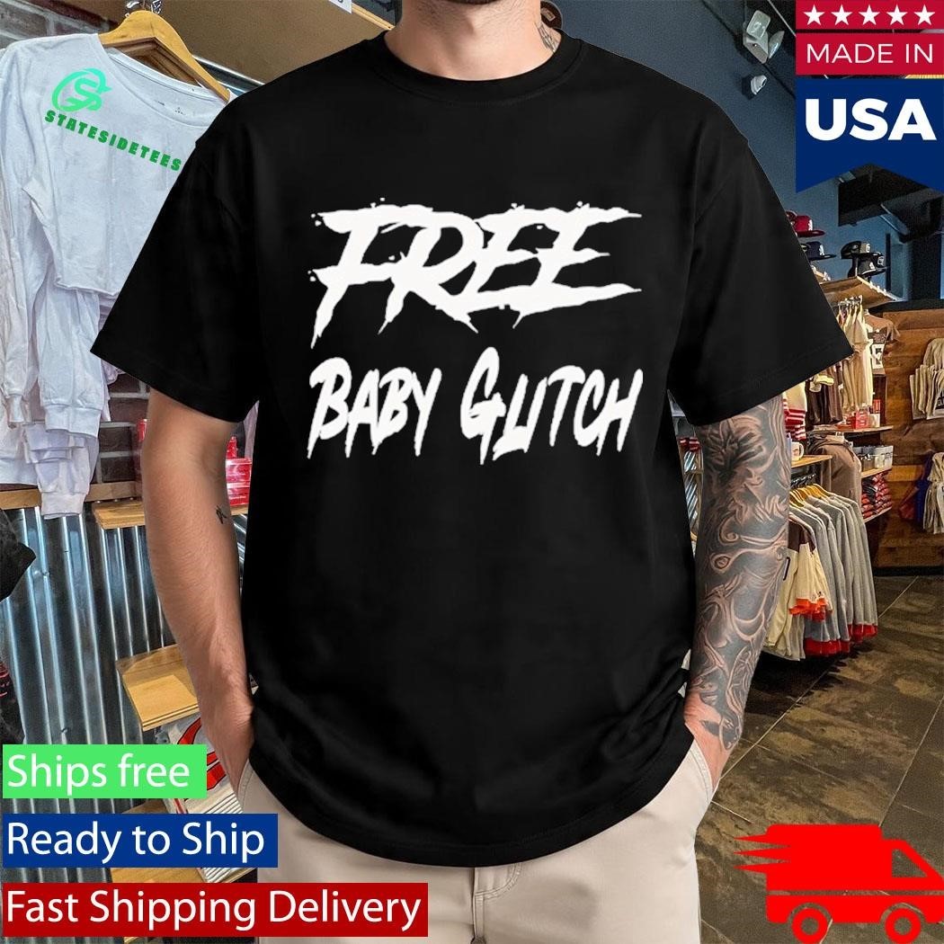 Dezz Reggie Free Baby Glitch Shirt Unisex , , , Long Sleeve Tee