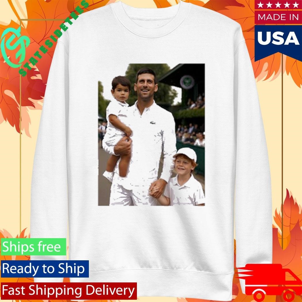 Djokovic Alcaraz And Jannik Australian Open Shirt Unisex , , , Long Sleeve Tee