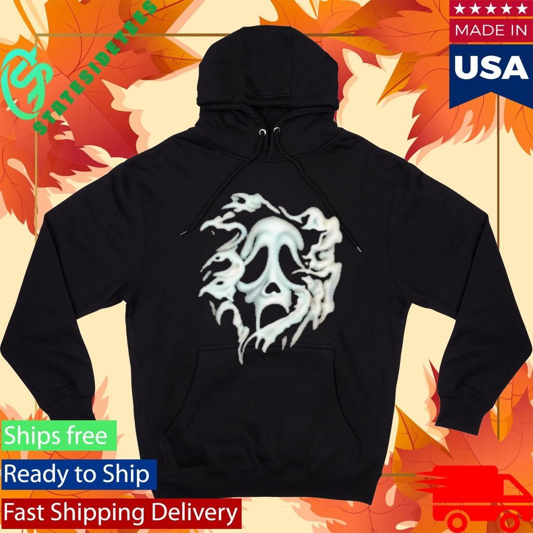 Don Toliver x Scream x Cactus Jack Airbrush Ghostface Shirt Unisex , , , Long Sleeve Tee