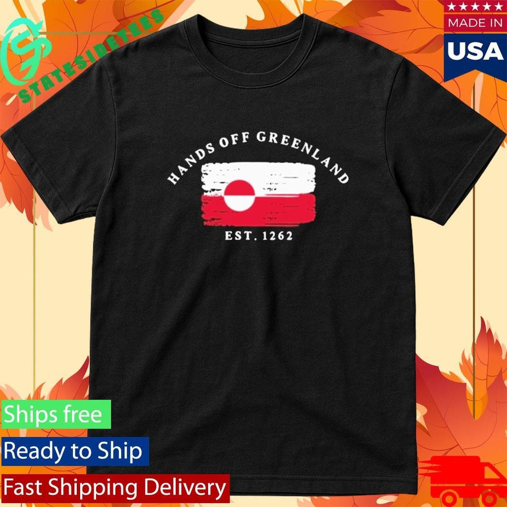 Donald Trump Hands Off Greenland Shirt Unisex , , , Long Sleeve Tee