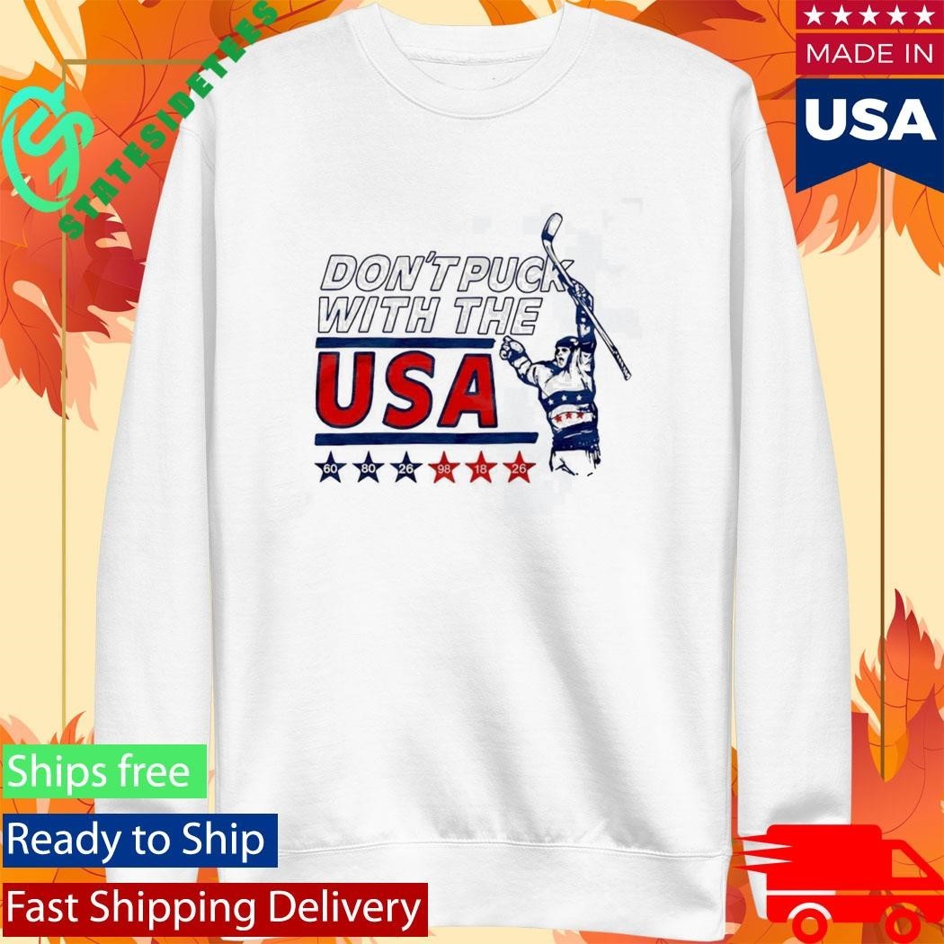 Dont Puck With The Usa Shirt Unisex , , , Long Sleeve Tee