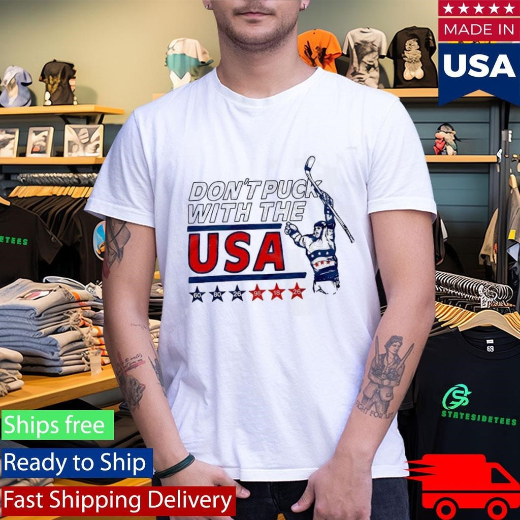 Dont Puck With The Usa Shirt Unisex , , , Long Sleeve Tee