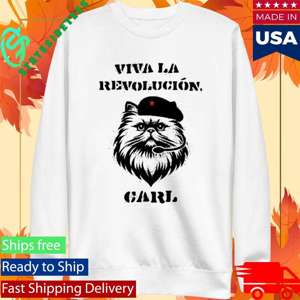 Dungeon Crawler Carl Viva La Revolucion Shirt Unisex , , , Long Sleeve Tee
