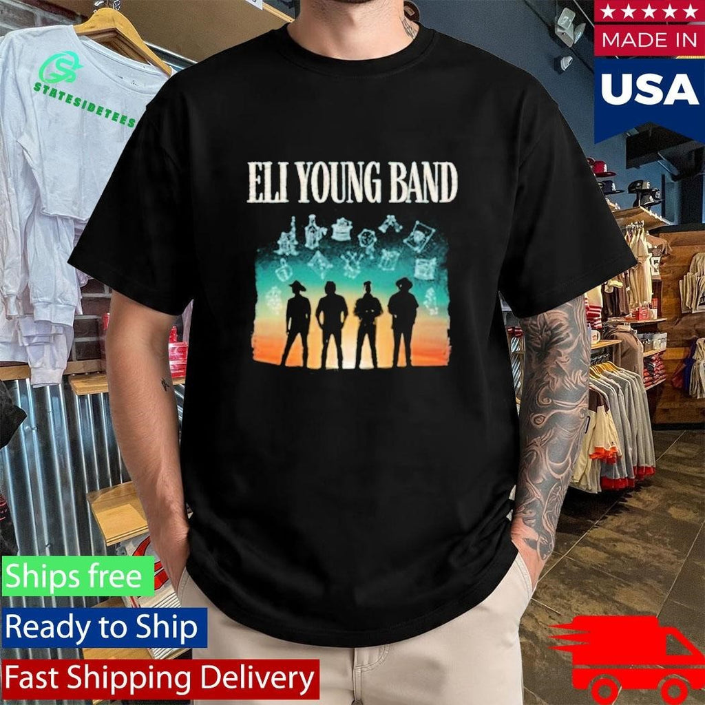 Eli Young Band 2025 Strange Hours Tour Shirt Unisex , , , Long Sleeve Tee