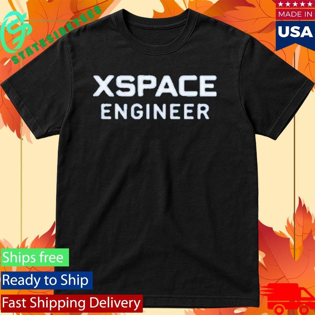 Elon Musk XSPACE Engineer Shirt Unisex , , , Long Sleeve Tee