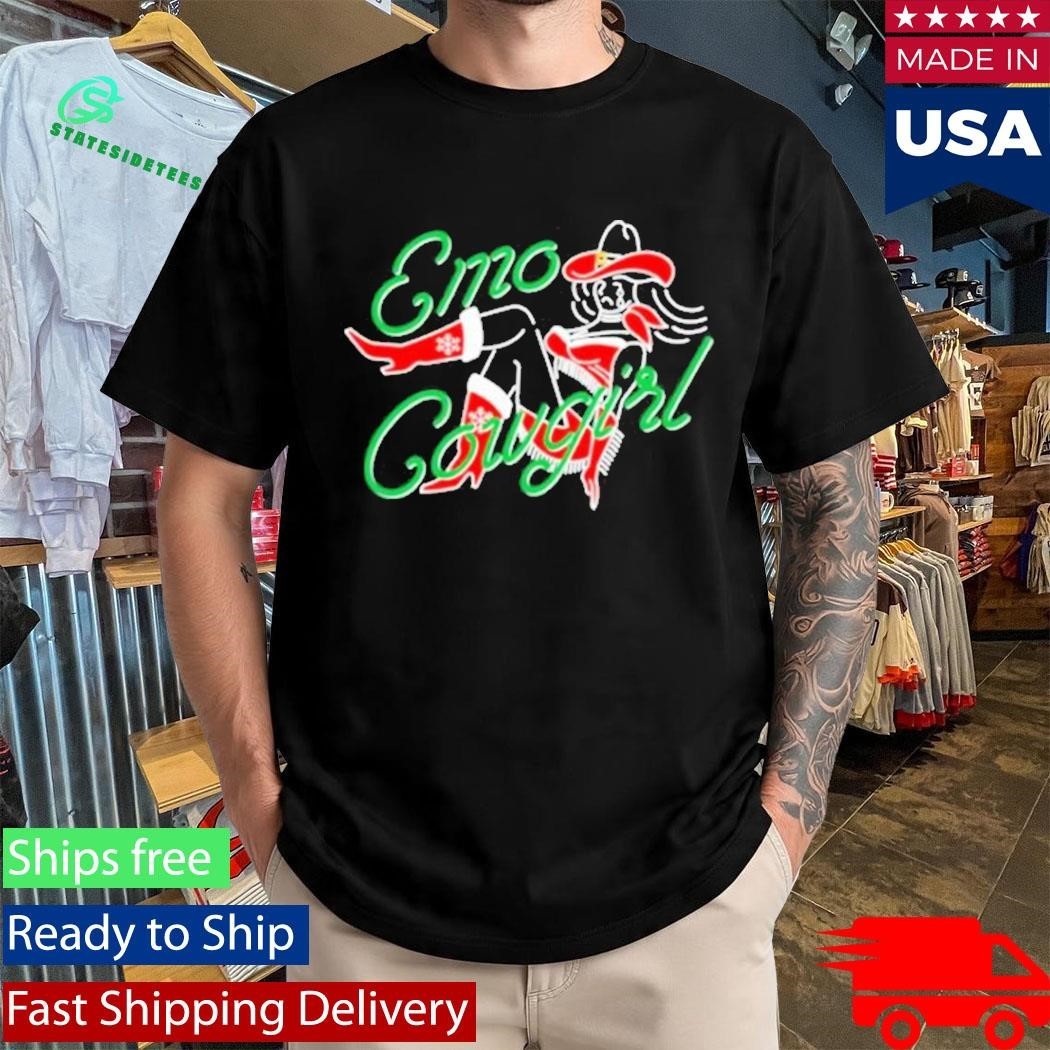 Emo Cowgirl Holiday Baby Shirt Unisex , , , Long Sleeve Tee