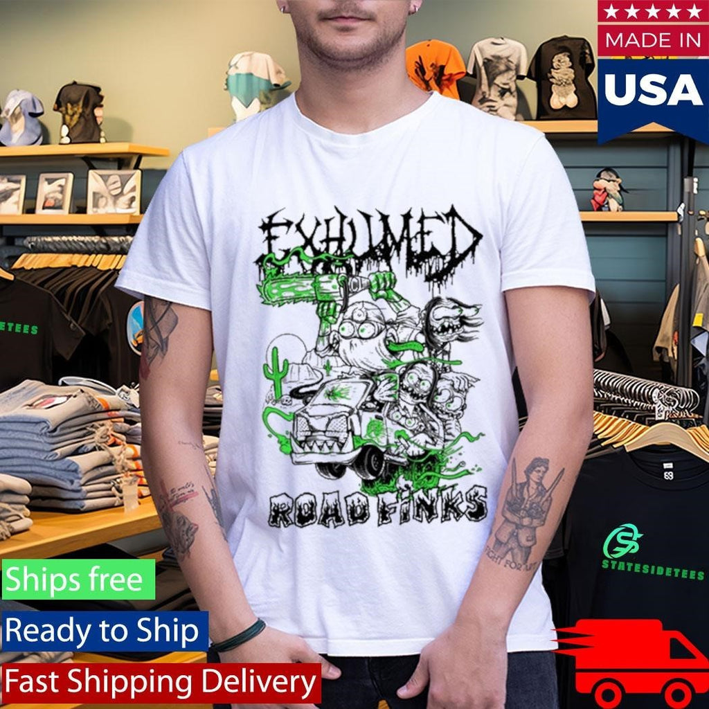 Exhumed Road Fink Shirt Unisex , , , Long Sleeve Tee