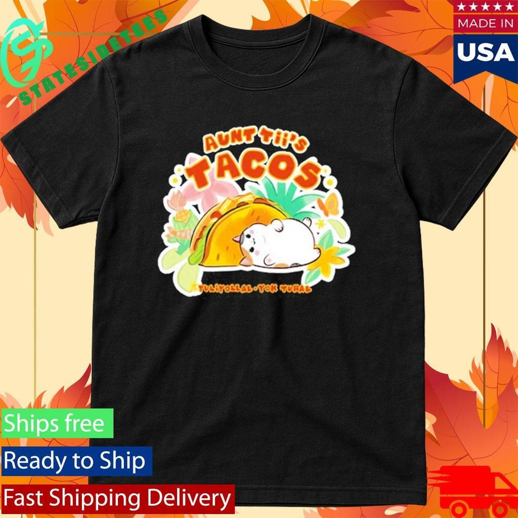 Final Fantasy XIV Aunt Tii’s Tacos Shirt Unisex , , , Long Sleeve Tee
