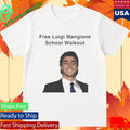 Free Luigi Mangione School Walkout Shirt Unisex , , , Long Sleeve Tee