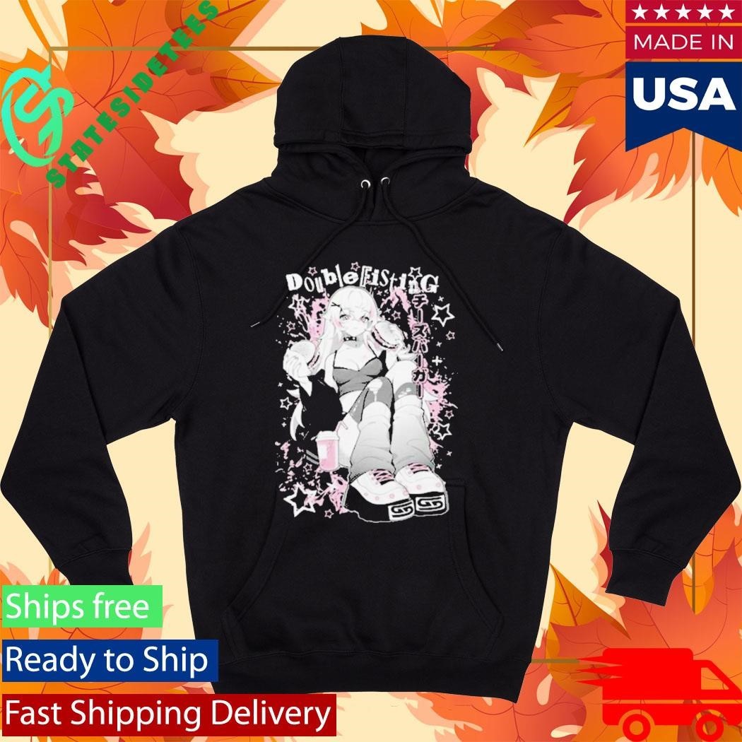 Gamer Supps Double Fisting Waifu Shirt Unisex , , , Long Sleeve Tee