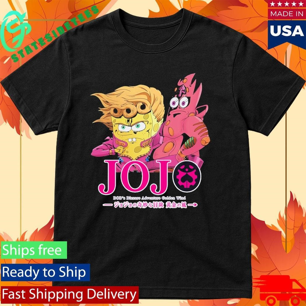 Giornobob Jojo Bob’s Bizzare Adventure Golden Wind Shirt Unisex , , , Long Sleeve Tee