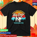 Great Smoky Mountains Big Dogs Tennessee Usa Shirt Unisex , , , Long Sleeve Tee
