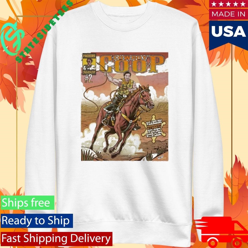 Green Bay Packers Cowboy Coop Shirt Unisex , , , Long Sleeve Tee
