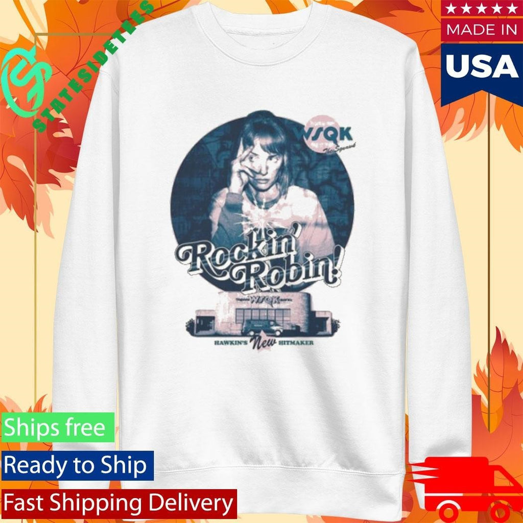 Hawkins New Hitmaker Rockin Robin Shirt Unisex , , , Long Sleeve Tee