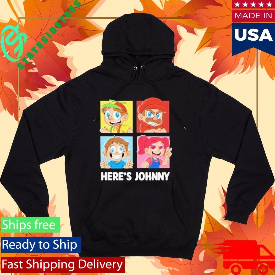 Here’s Johnny Johnny & Friends Shirt Unisex , , , Long Sleeve Tee