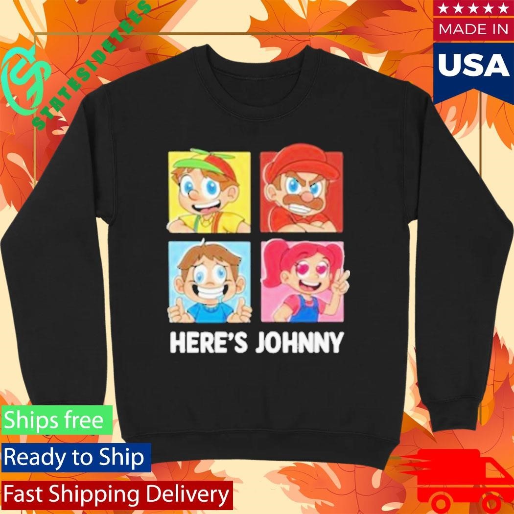 Here’s Johnny Johnny & Friends Shirt Unisex , , , Long Sleeve Tee
