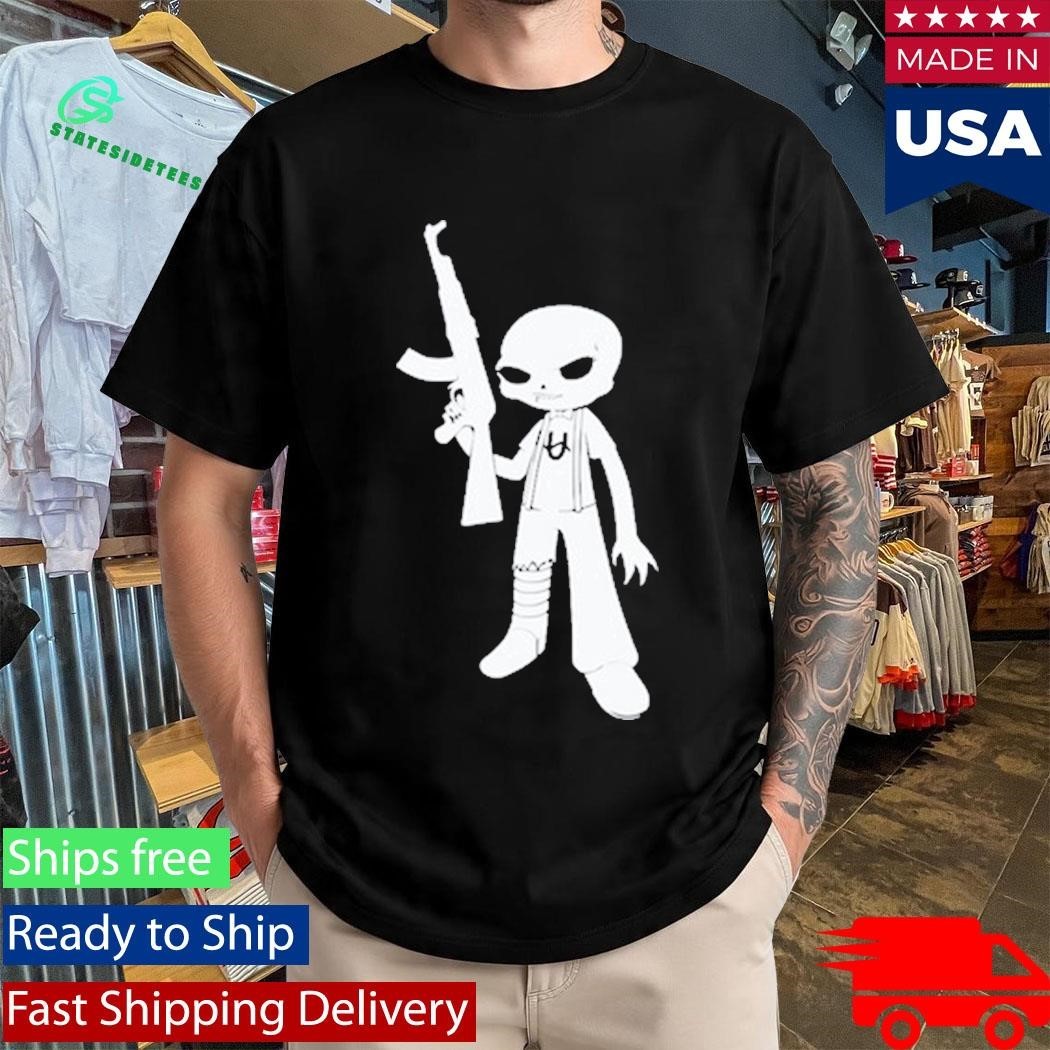 Homestuck Caliborn Silhouette Shirt Unisex , , , Long Sleeve Tee